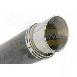 R1150 R ROCKSTER Décatalyseur exhaust collector & GP Style Rond En Carbone Silencieux 230mm