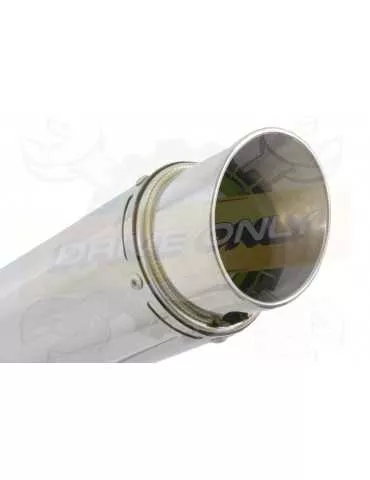 R850GS exhaust tube de raccord et GP Rond Silencieux En Inox 230mm