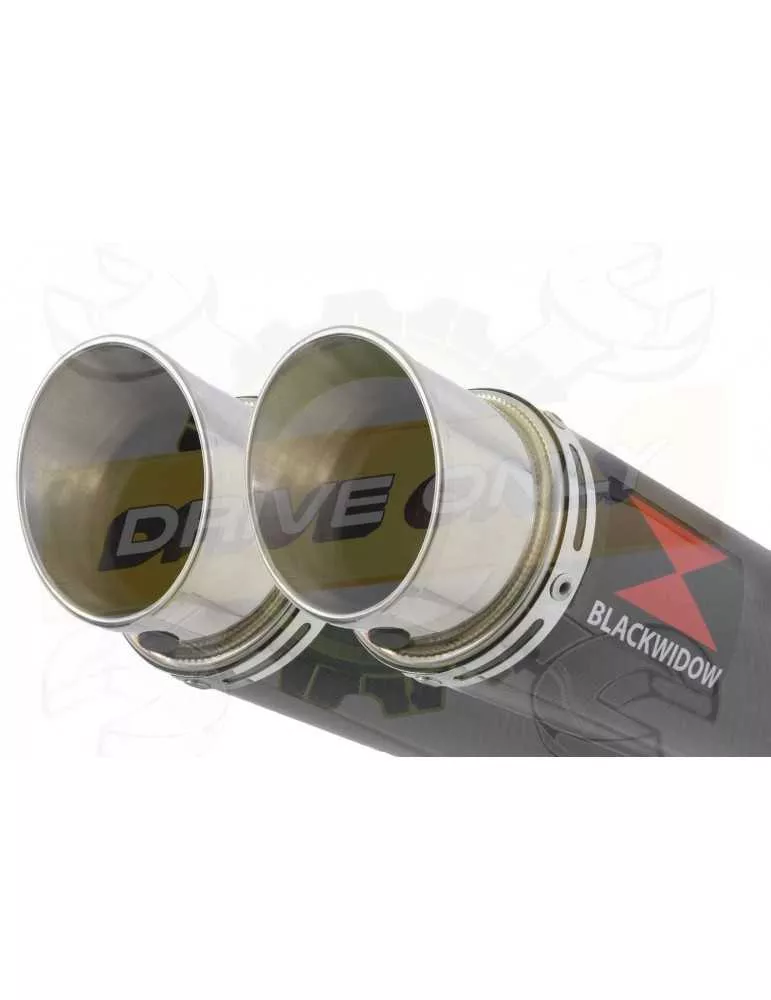 CBR1100 CBR 1100 XX Blackbird 4-2 Ligne complète & Silencieux GP Rond en Carbone 360mm