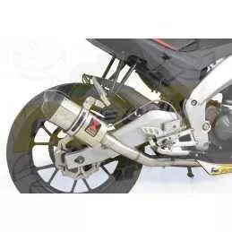 APRILIA RS4 125 2011 - 2018 Podium Inox / Carbone 200mm