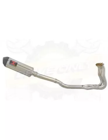 GSXR 600 GSXR600 K8 K9 LO 08 09 10 Ligne complètes & Ovale Stainless Silencieux + Carbon Tip 300mm