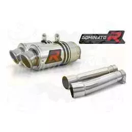 Silencieux sport Dominator : CB 900 F Hornet 2002 - 2007