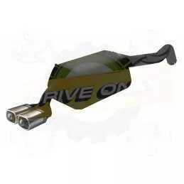 Silencieux Ulter Sport RENAULT Megane III Berline & Coupé 2008-2016 1.5Dci / 1.9Dci / 2.0Dci