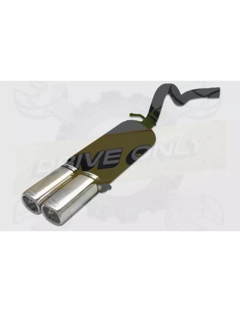 Silencieux Ulter Sport SEAT Ibiza Modèle 6K haki poprzeczne - Querliegende Haken 1996-1999 1-8