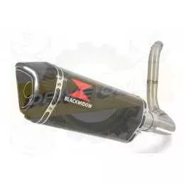 KTM 125 Duke 2011-2016 Silencieux Kit / Silencieux Hexagonal en Carbone 300mm 