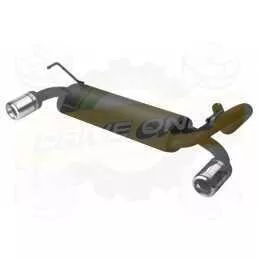 Silencieux Ulter Sport 107-312/07-2  FIAT Panda 4x4 2003-2012 1-2