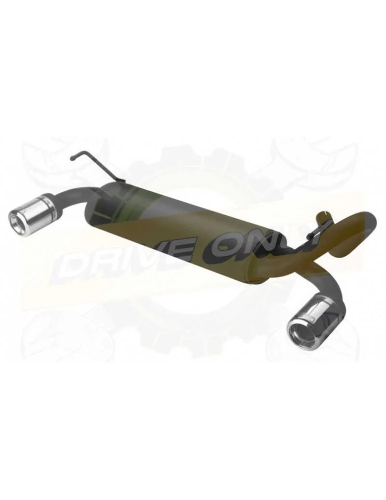 Silencieux Ulter Sport 107-312/07-2  FIAT Panda 4x4 2003-2012 1-2
