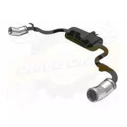 Silencieux Ulter Sport 107-306/13-1 FIAT Seicento 1998-2010 0.9i & 1.1i Sporting