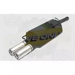 Silencieux Ulter Sport  125-206/07-2 SKODA Superb 2002-2008 Berline 1-9 TDi