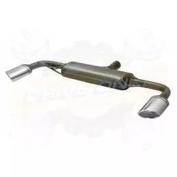 Silencieux Duplex Ulter Sport 101-310/27 AUDI TT Modèle 8J 2007-2013 1.8 / 2.0 TFSI Look RS