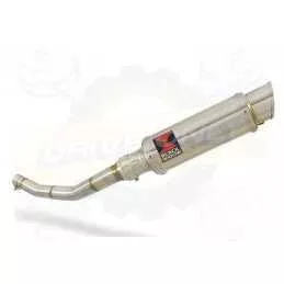 WR 125 R/X 2009/2016 Link Pipe and 230mm Round GP Style Stainless Steel Silencer