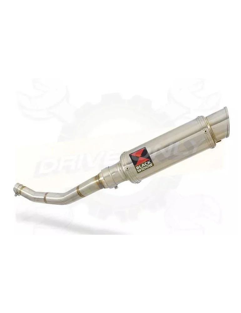 WR 125 R/X 2009/2016 Link Pipe and 230mm Round GP Style Stainless Steel Silencer