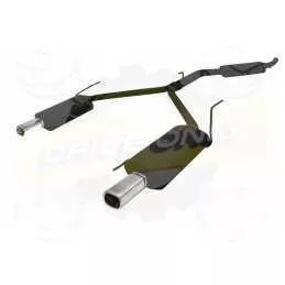 Silencieux Ulter Sport  129-306/24 VOLKSWAGEN T4 1992-2003 2-5 TDi