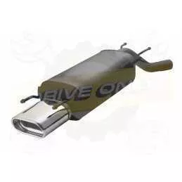 Silencieux sport pour OPEL Omega B SEDAN 1994-2000 SEDAN 2-0i)