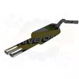 Silencieux Ulter Sport AUDI A4 B5 V6 1997-2001 Berline & Break 2-5 TDi V6