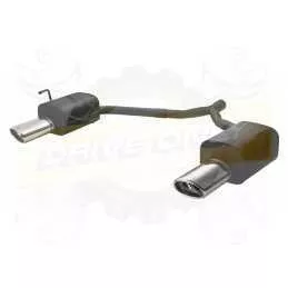 Silencieux sport pour OPEL Signum 2003-2008 HATCHBACK 1-8i 16V)