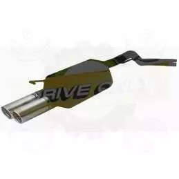 Silencieux Ulter Sport  124-205/70RS SEAT Leon 1999-2005 1-9 TDi