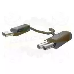 Silencieux Ulter Sport  125-412/70RS SKODA Superb II 2008-2015 Berline 2-0 TDi