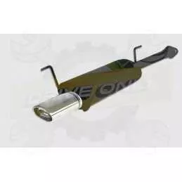 Silencieux sport pour OPEL Astra G BERTONE 1998-2003 COUPE 2-2 16V)