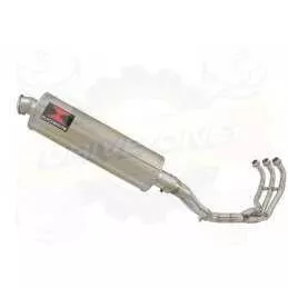 XSR 900 2016 2017 High Level De-cat Exhaust System with 400mm Oval Stainless Steel Silencer