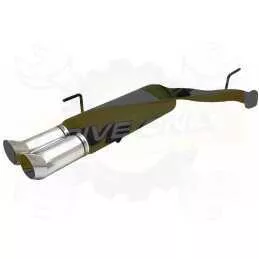 Silencieux sport pour OPEL Vectra B  1995-1999 Break 2-0i 16V)