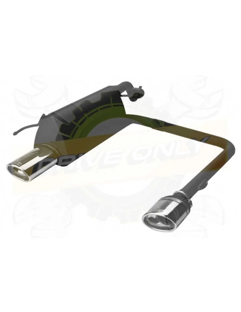 Silencieux Ulter Sport 107-311/28 FIAT Grande Punto 2005-2009 1.2 / 1.4 / 1.4 16V / 1.4 Tjet / 1.3Jtd / 1.6 Jtd / 1.9 Jtd