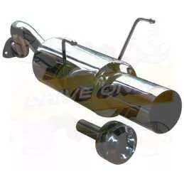 Silencieux Ulter Inox  HONDA Civic V Berline & Coupé 1992-1996 1.3 / 1.5 / 1.6 / 1.6 16V / Vtec