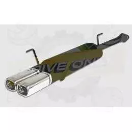 Silencieux sport pour OPEL Astra G BERTONE 1998-2003 CABRIO 2-2 16V)