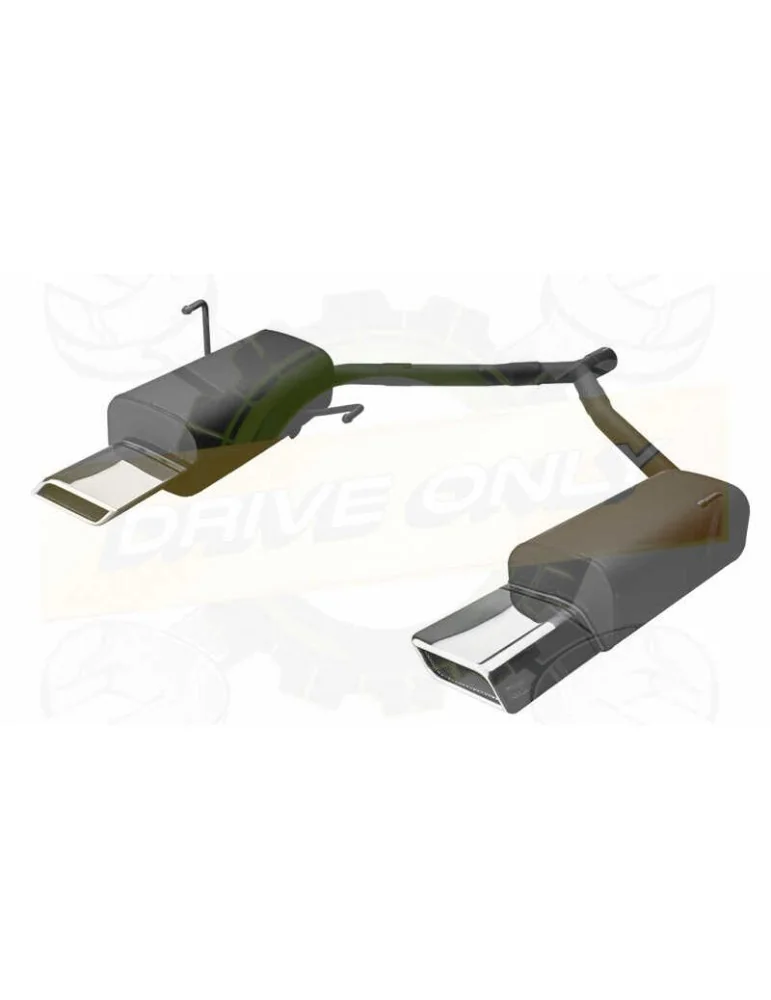 Silencieux sport pour OPEL Vectra C (2002-2008 Break 2-0 DTi)