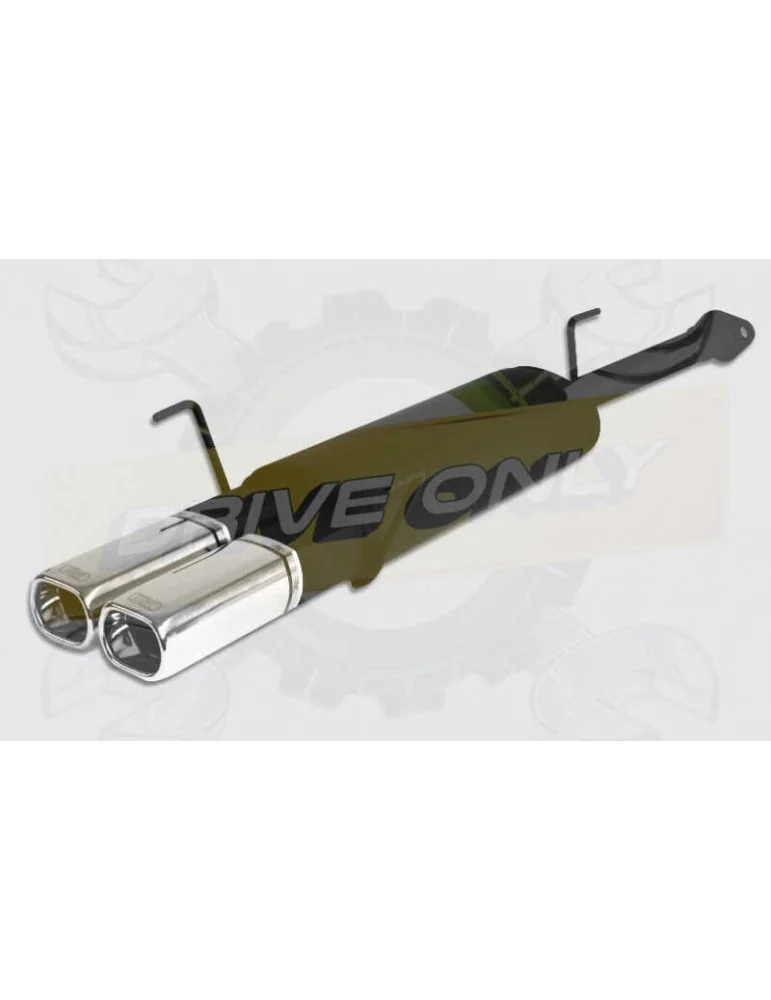 Silencieux sport 120-217/13-1 pour OPEL Astra G BERTONE 1998-2003 CABRIO 1-8 16V)