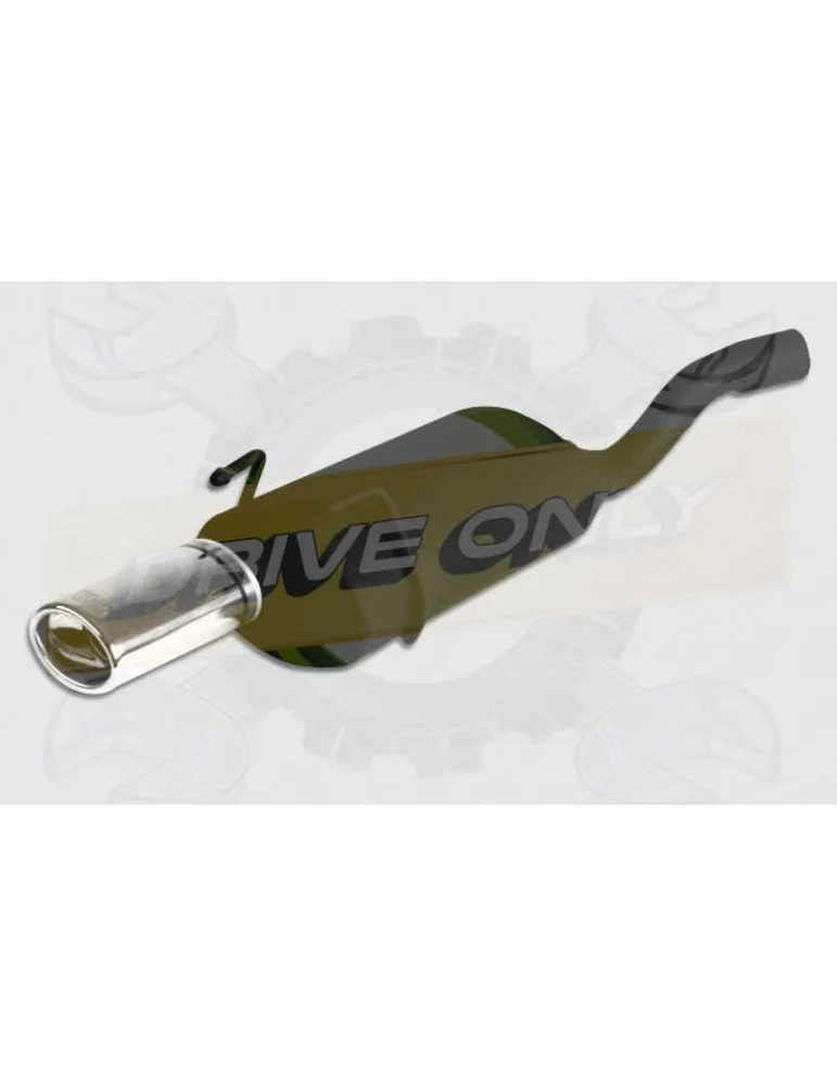 Silencieux sport pour OPEL Corsa B 1993-2000 HATCHBACK 1-6i 16V GSi)