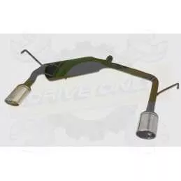 Silencieux sport pour OPEL Vectra C (2002-2008 Break 1-8i 16V)