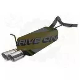 Silencieux Ulter Sport  124-211/70RS SEAT Ibiza Modèle 6L 2002-2008 1.9TDI 