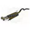 Silencieux Ulter Sport  129-205/13-1 VOLKSWAGEN Polo Modèle 6N 1995-2001 1.0 / 1.3 / 1.4 / 1.6 / 1.9D