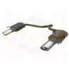 Silencieux sport 120-347/27 pour OPEL Insignia 2 roues motrices 2008-2012 Break 2.0 CDTi)