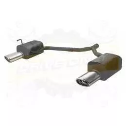 Silencieux sport 120-348/27 pour OPEL Insignia FWD SEDAN 2008-2012 SEDAN 2.0 CDTi)