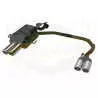 Silencieux sport 120-305/28 pour OPEL Astra G HATCHBACK 1998-2003 HATCHBACK 1-8i)