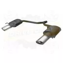 Silencieux sport 120-343/27 pour OPEL Insignia 4x4   2008-2012 Break 2-0 T 4x4)