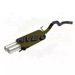 Silencieux Ulter Sport  129-205/07-2 VOLKSWAGEN Polo Modèle 6N 1995-2001 1-0i