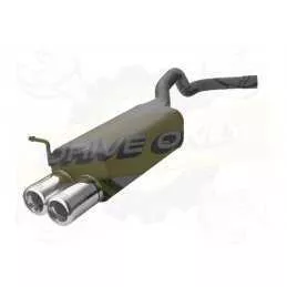 Silencieux Ulter Sport  125-211/12-1 SKODA Fabia II 2006-2010 1-9 TDi