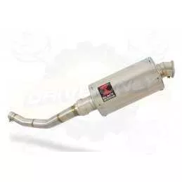 WR 125 R/X 2009/2016 Link Pipe and 230mm Oval Stainless Steel Silencer