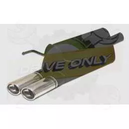 Silencieux sport 120-229/10-1 pour OPEL Astra H Diesel   2004-2009 Break 1-9 TDCi)