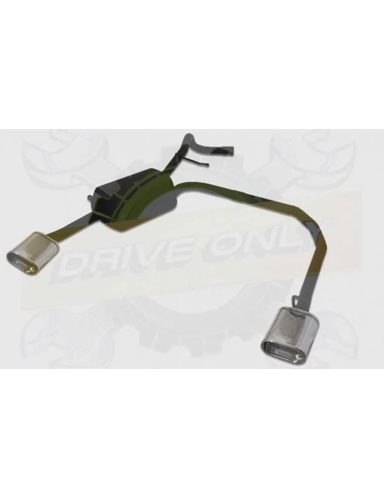 Silencieux Ulter Sport  125-403/10-1 SKODA Fabia I 2000-2006 1-4i 16V
