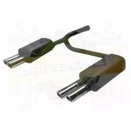 Silencieux Ulter Sport  125-410/70RS SKODA Octavia II RS Berline & Break 2006-2013 Berline 2-0 TDi