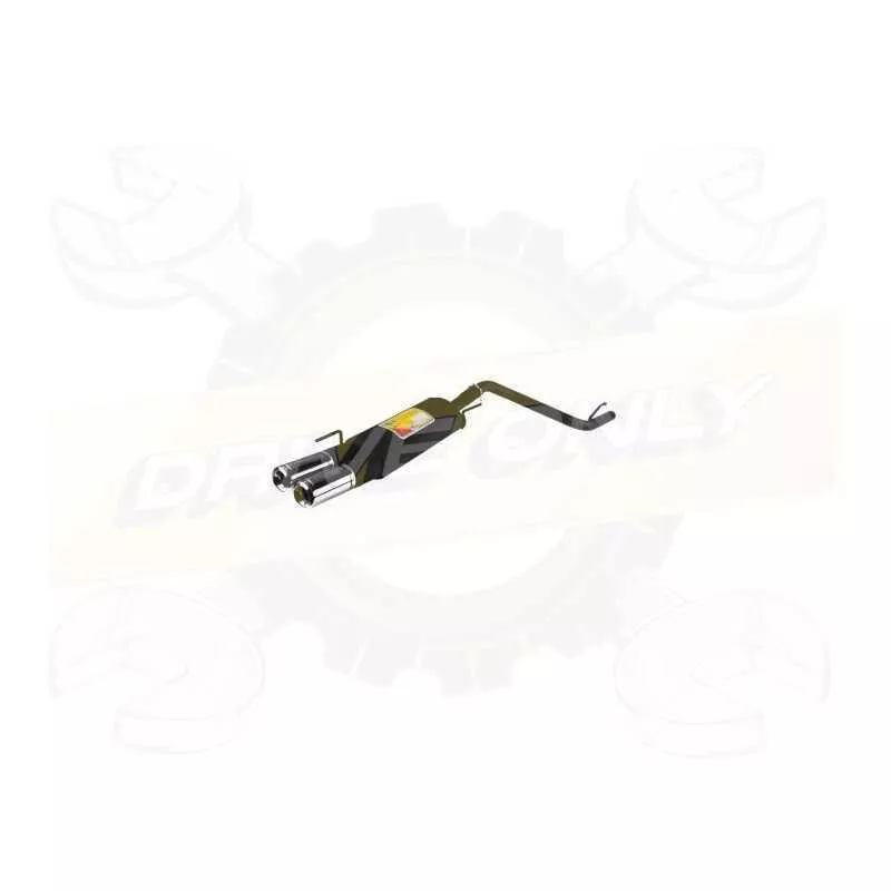 Silencieux Ulter Sport  129-212/07-2 VOLKSWAGEN Golf III Tube intermédiaire Compris 1991-1997 1.4 / 1.6 / 1.8 / 1.9D