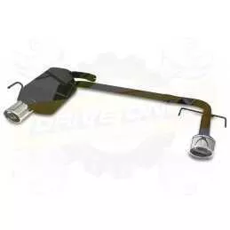 Silencieux sport 120-318/28 pour OPEL Vectra C HB & SD  2002-2008 SEDAN 2-2 