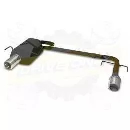 Silencieux sport 120-325/17-1 pour OPEL Vectra C HB 2002-2008 HATCHBACK 2-