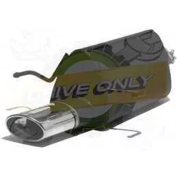 Silencieux sport 120-136/27 pour OPEL Astra H Diesel HB   2004-2009 HATCHBACK 1-