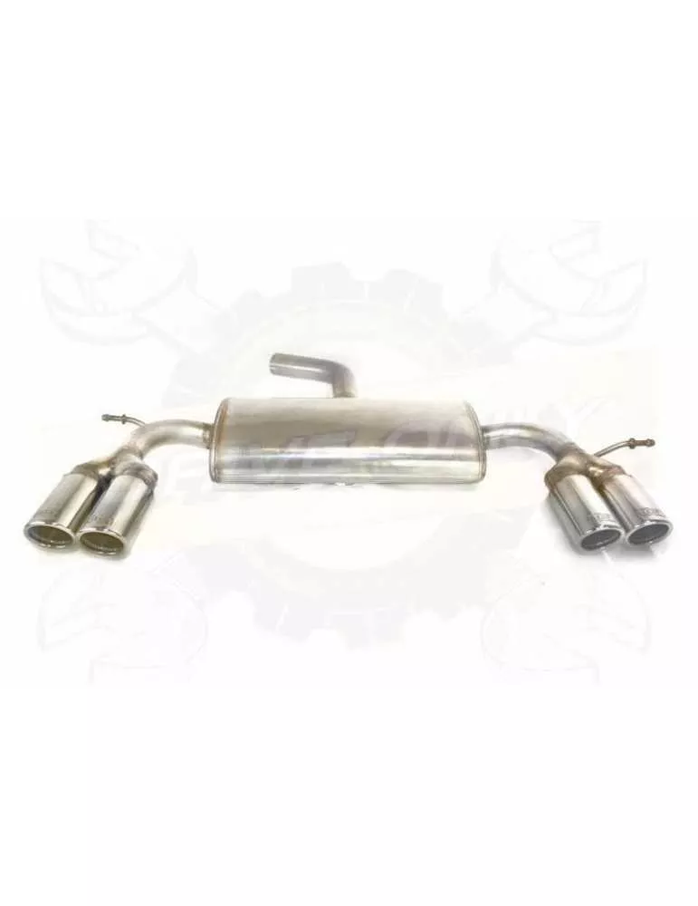 Silencieux Ulter Sport  inox Golf VI Look R Berline et Cabriolet 2008-2013 1.2Tsi/1.4/1.4Tsi/1.8Tsi/1.6Tdi/2.0Tdi - GT  / GTD / R
