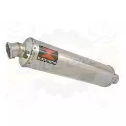 Z 750 Tube de raccord (Link Pipe) et Silencieux rond en Inox 450mm
